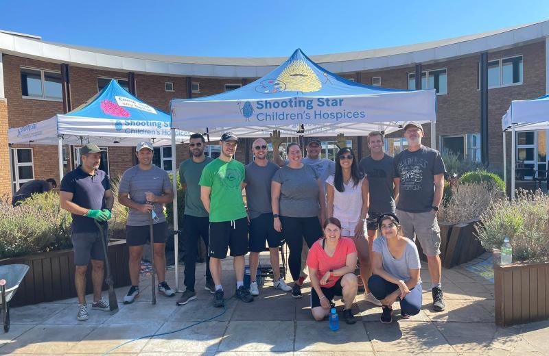 Queensway spends the day with Shooting Star Children’s Hospices